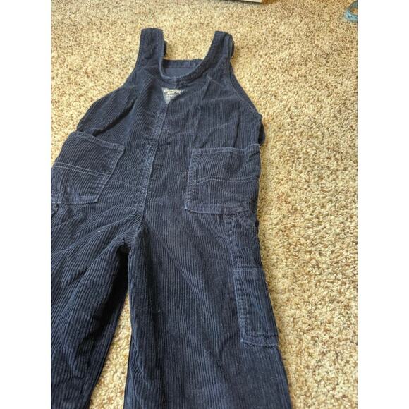Osh Kosh B'Gosh Boys Blue Corduroy Denim/Jean Overalls size 4T, 100% cotton - Picture 11 of 14